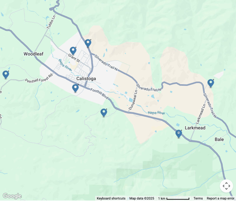 solar installations by Ambrose Solar in Calistoga, California