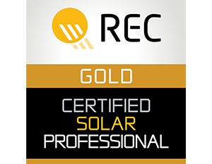 REC Gold Certified Solar Professional Logo